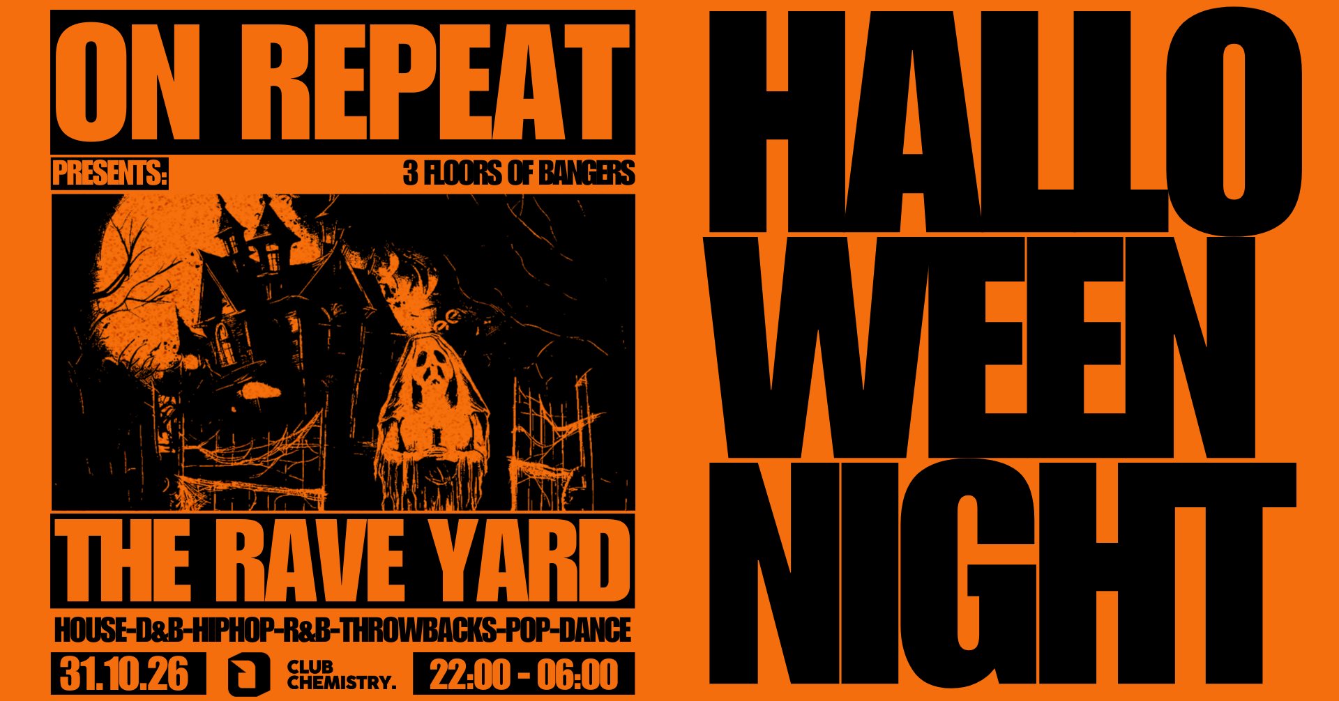 The Rave Yard Halloween 🪦 Canterbury *SOLD OUT* (picture: Club Chemistry)