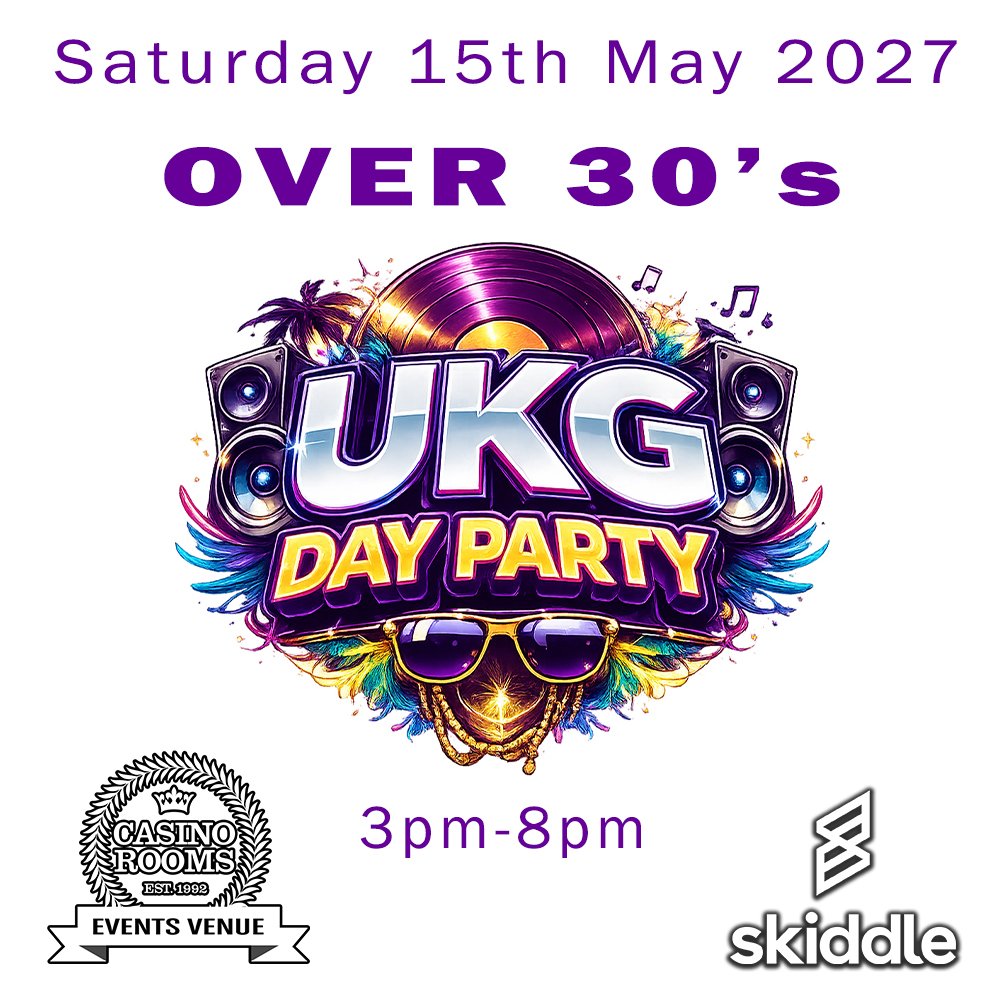 UKG DAY PARTY (picture: The Casino Rooms Nightclub & Events Venue)