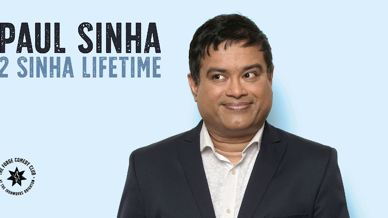 Paul Sinha: 2 Sinha Lifetime (picture: The Forge Comedy Club)