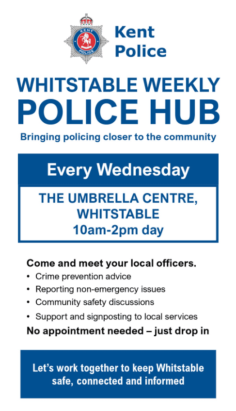 Police Hub (picture: Whitstable Umbrella Community Support centre)