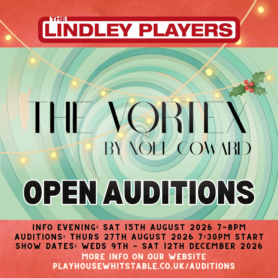 The Vortex – Open Auditions (picture: Playhouse Theatre Whitstable)
