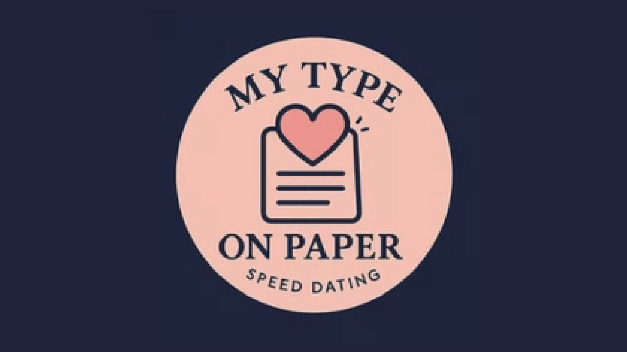 My Type on Paper – Speed Dating (picture: The Alexander Centre)