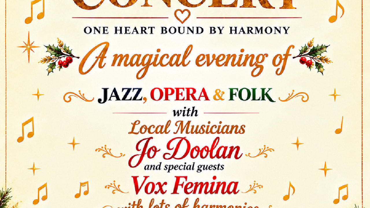 A Magical Evening of Jazz, Opera & Folk - Featuring local musicians Jo Doolan and special guests Vox Femina (picture: The Astor Theatre, Deal)