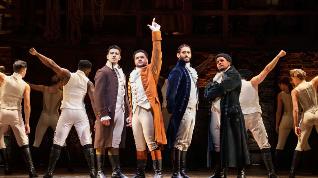 Hamilton (picture: Theatre Royal Brighton)
