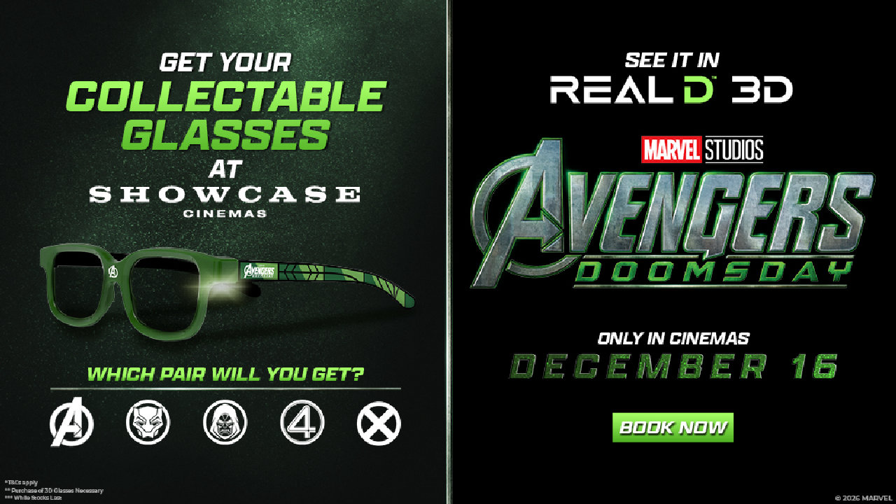 Gear up, true believers! (picture: Showcase Cinema de Lux Bluewater)