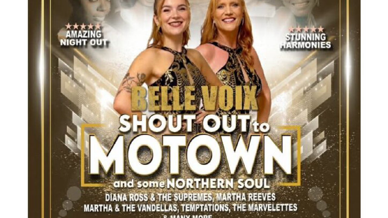 BELLE VOIX SHOUT OUT TO MOTOWN AND SOME NORTHERN SOUL (picture: Sheppey Little Theatre)