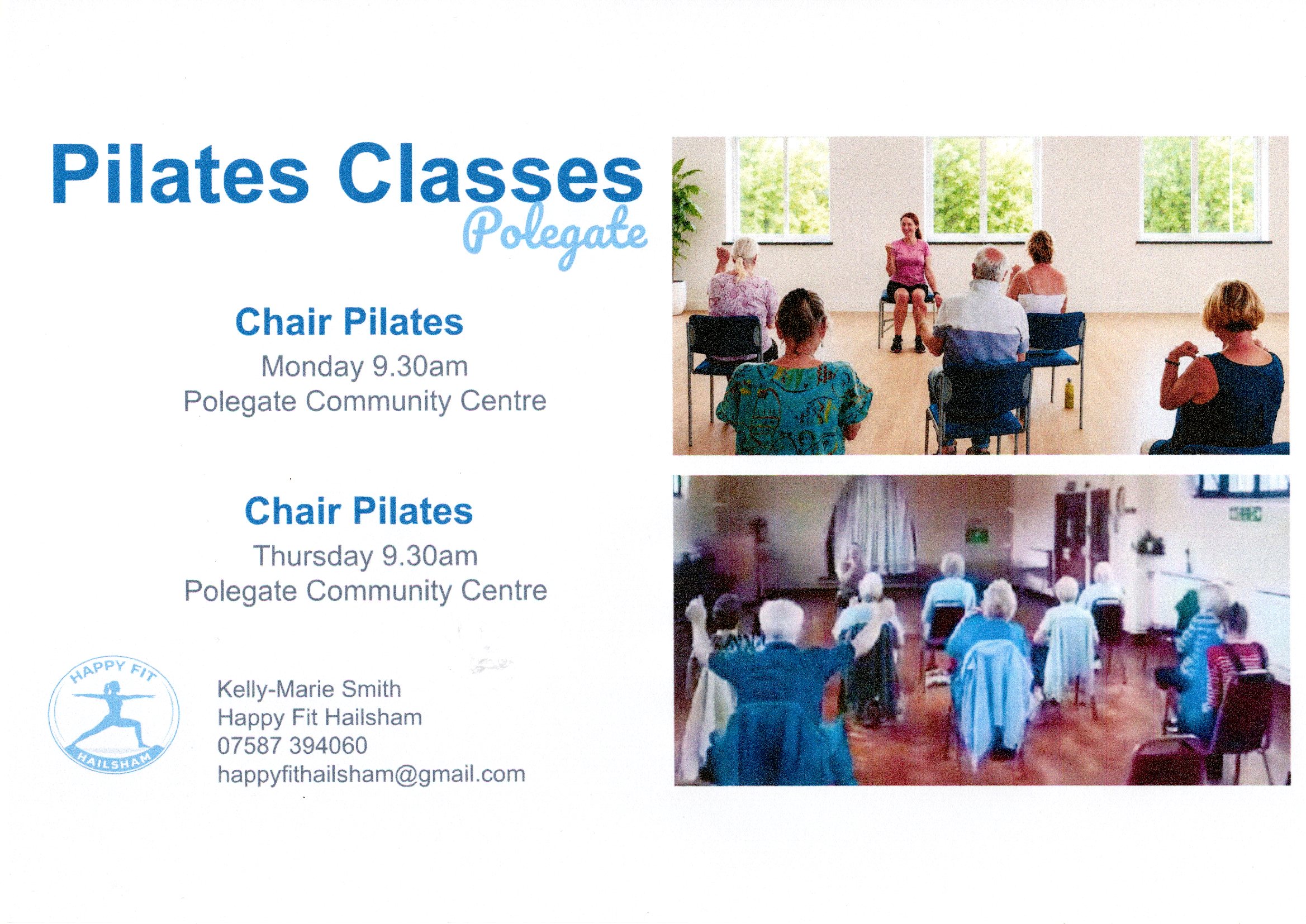 NEW Chair Pilates (picture: Polegate Community Association)