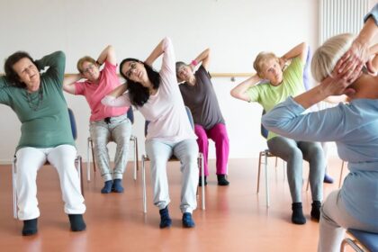 Seated Excerise to Music with leigh Miles (picture: The Alexander Centre)
