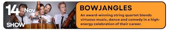 SHOW – Bowjangles (picture: Frittenden Memorial Hall)