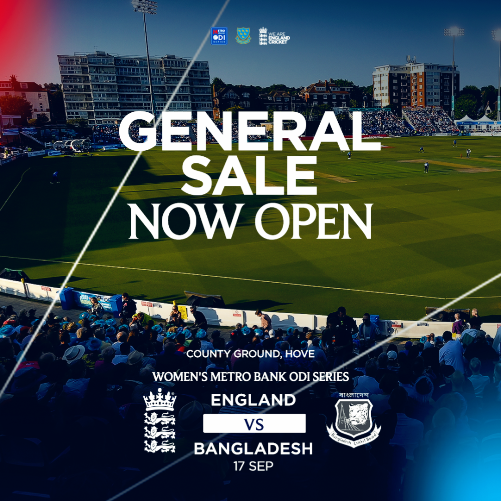 England v Bangladesh - Women's International ODI (picture: Sussex County Cricket Club)