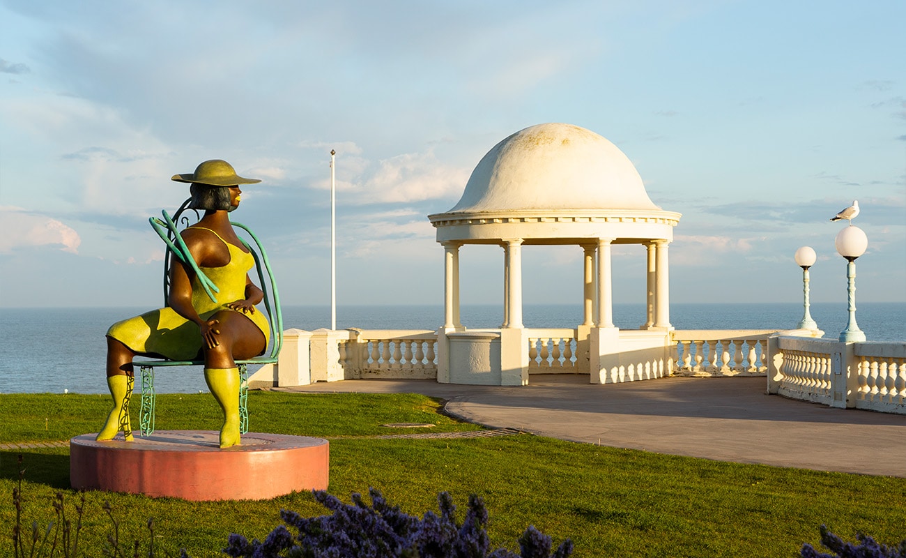Tschabalala Self: Seated (picture: De La Warr Pavilion)
