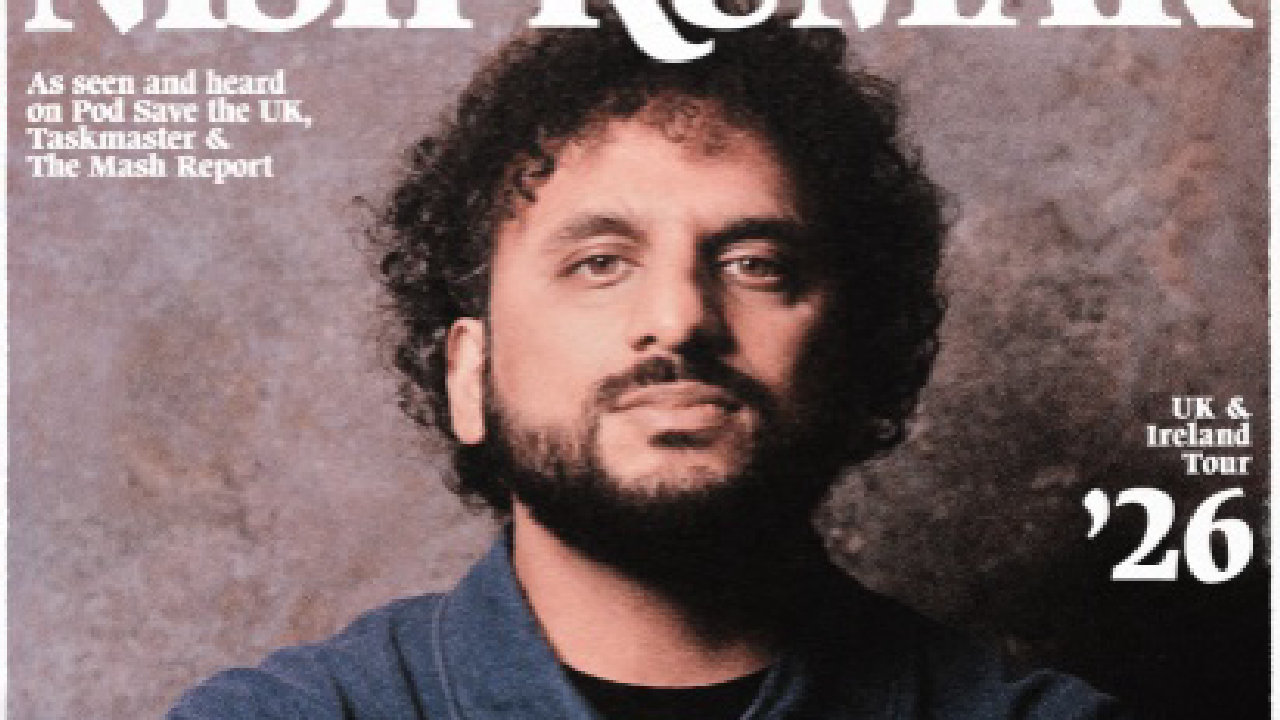 Nish Kumar: Angry Humour From a Really Nice Guy (picture: Assembly Hall Theatre)