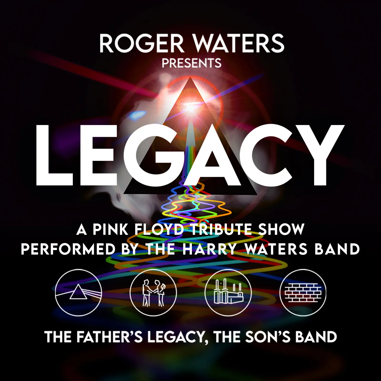 Roger Waters Presents Legacy A Pink Floyd Tribute Show Performed by The Harry Waters Band (picture: Brighton Centre)