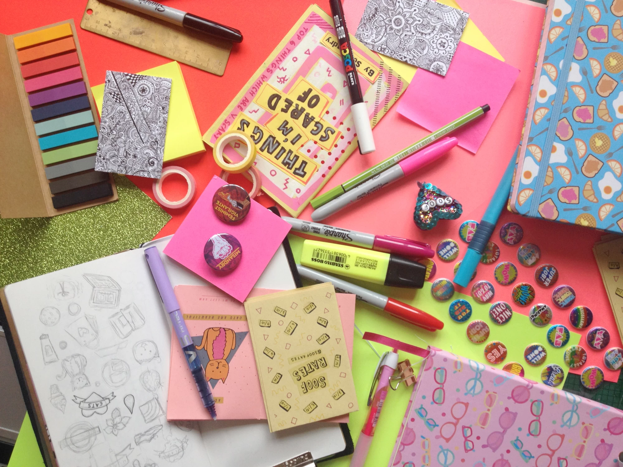 Disrupt & Disseminate! Book Binding & Zine Making with designer Soofiya (picture: Towner Eastbourne)
