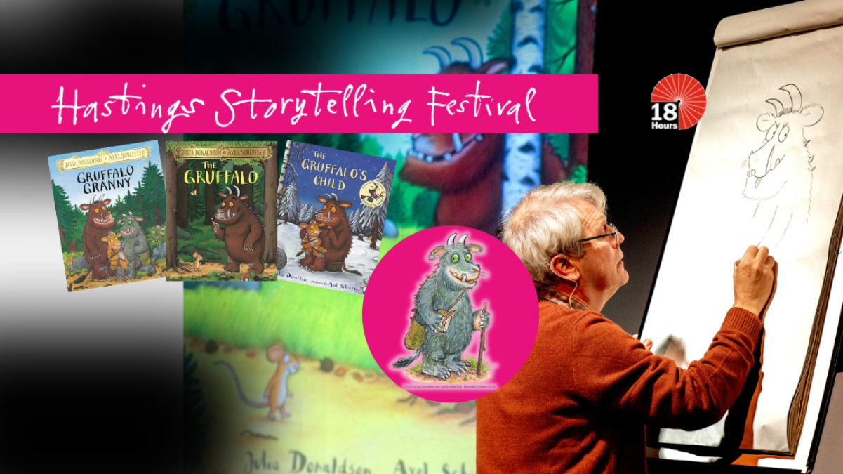 Axel Scheffler: Gruffalo Stories with Gruffalo Granny (picture: White Rock Theatre)