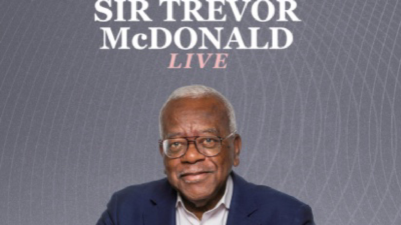 Witness to History: Sir Trevor McDonald Live (picture: Assembly Hall Theatre)