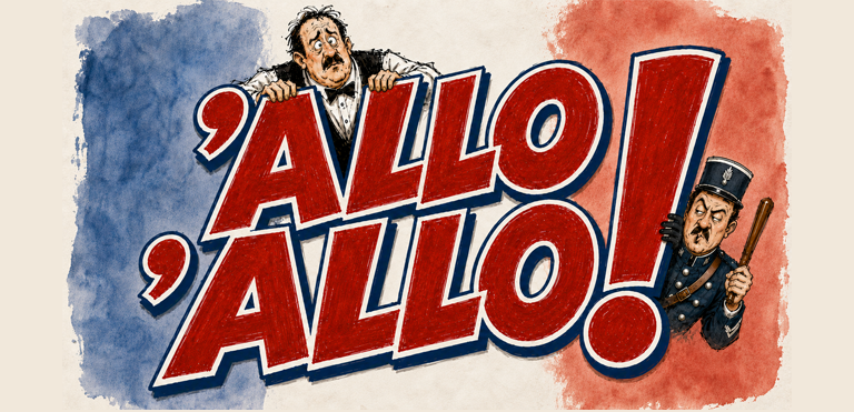 ‘ALLO! ‘ALLO! – THE STAGE PLAY (picture: Grove Theatre Eastbourne)