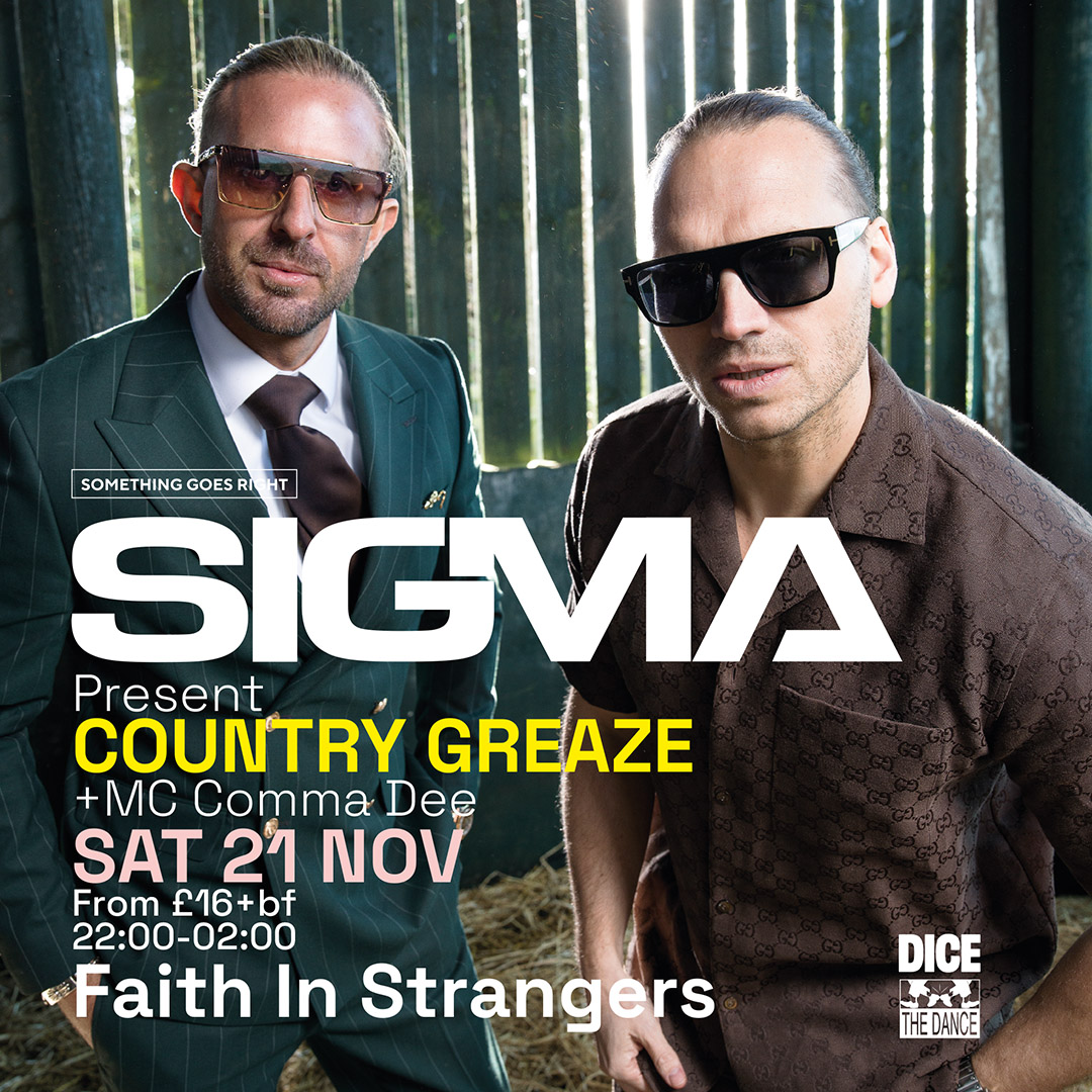 Sigma (picture: Faith In Strangers)