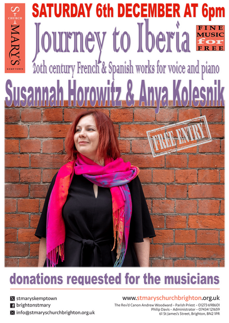 Susannah Horowitz & Anya Kolesnik (picture: St. Mary's Church Kemp Town Brighton)