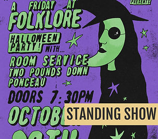 AFAT: HALLOWEEN PARTY! (picture: The Folklore Rooms)