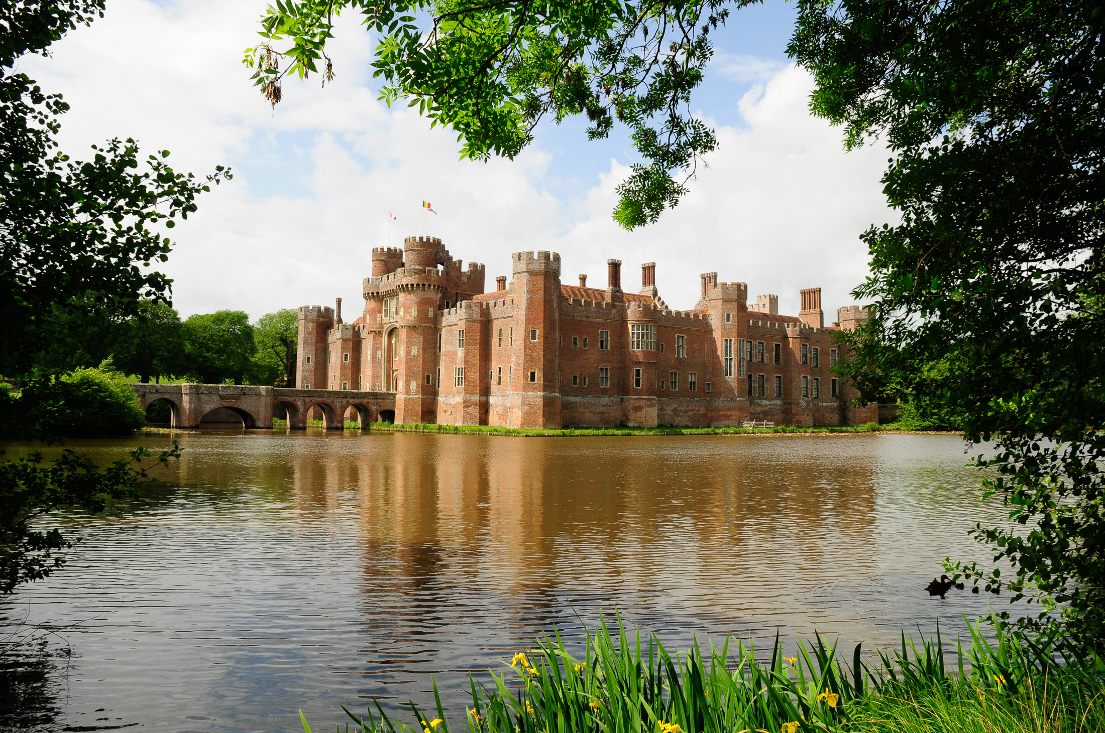 Lower Garden (picture: Herstmonceux Castle)