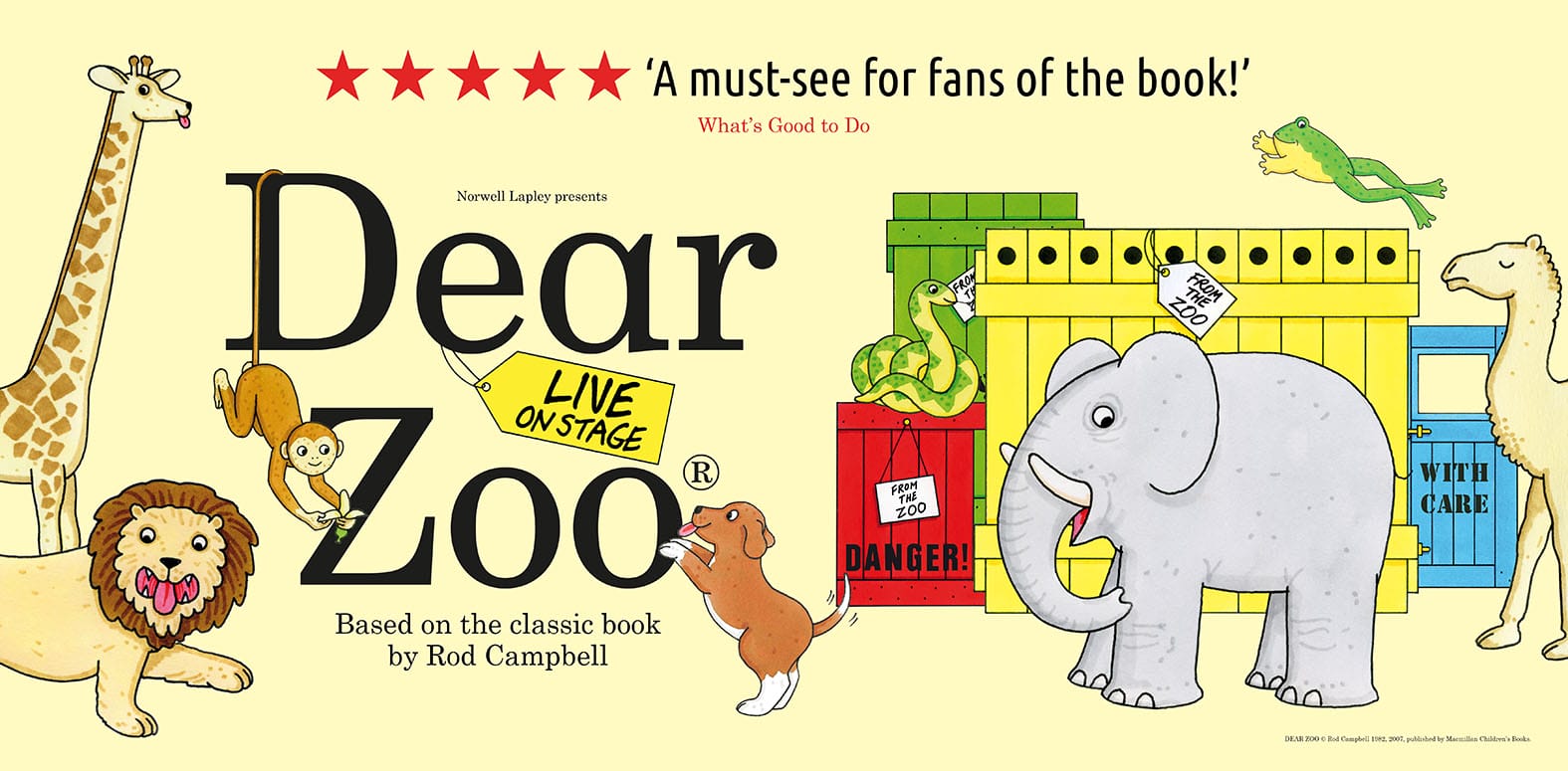 Dear Zoo (picture: Gulbenkian Arts Centre)