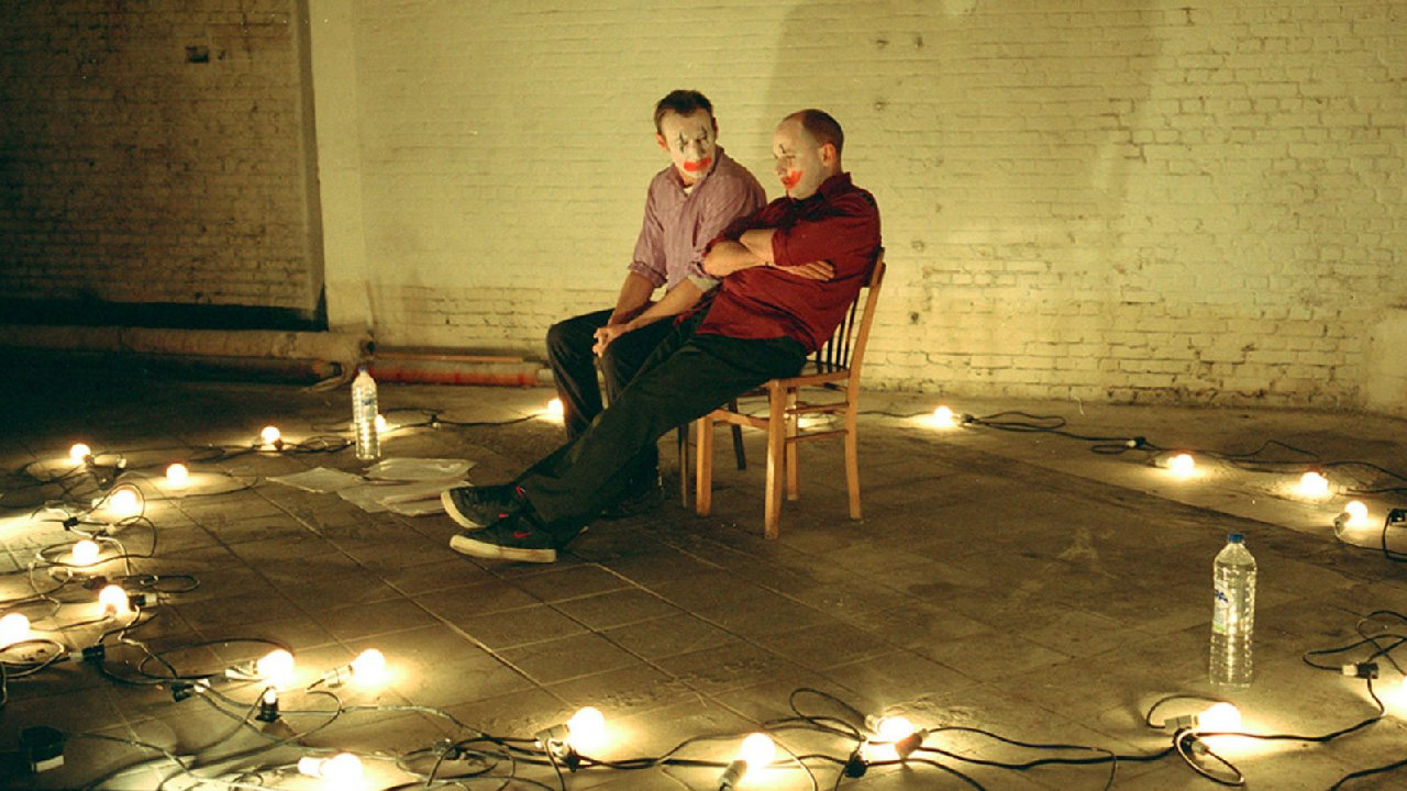 Tim Etchells & Dr Sara Jane Bailes in conversation (picture: Attenborough Centre for the Creative Arts)