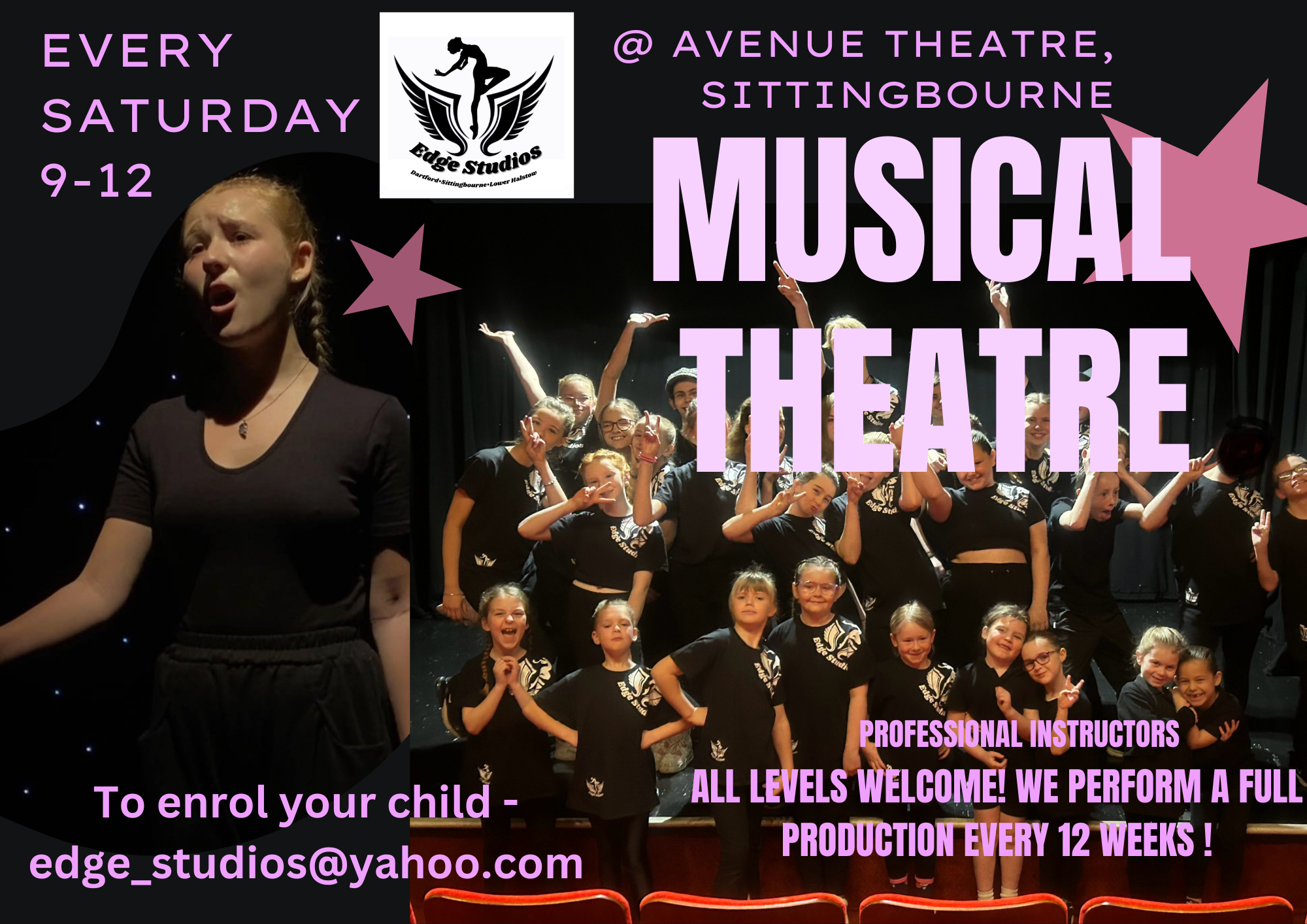 Edge Studios, Saturday’s (picture: The Avenue Theatre)