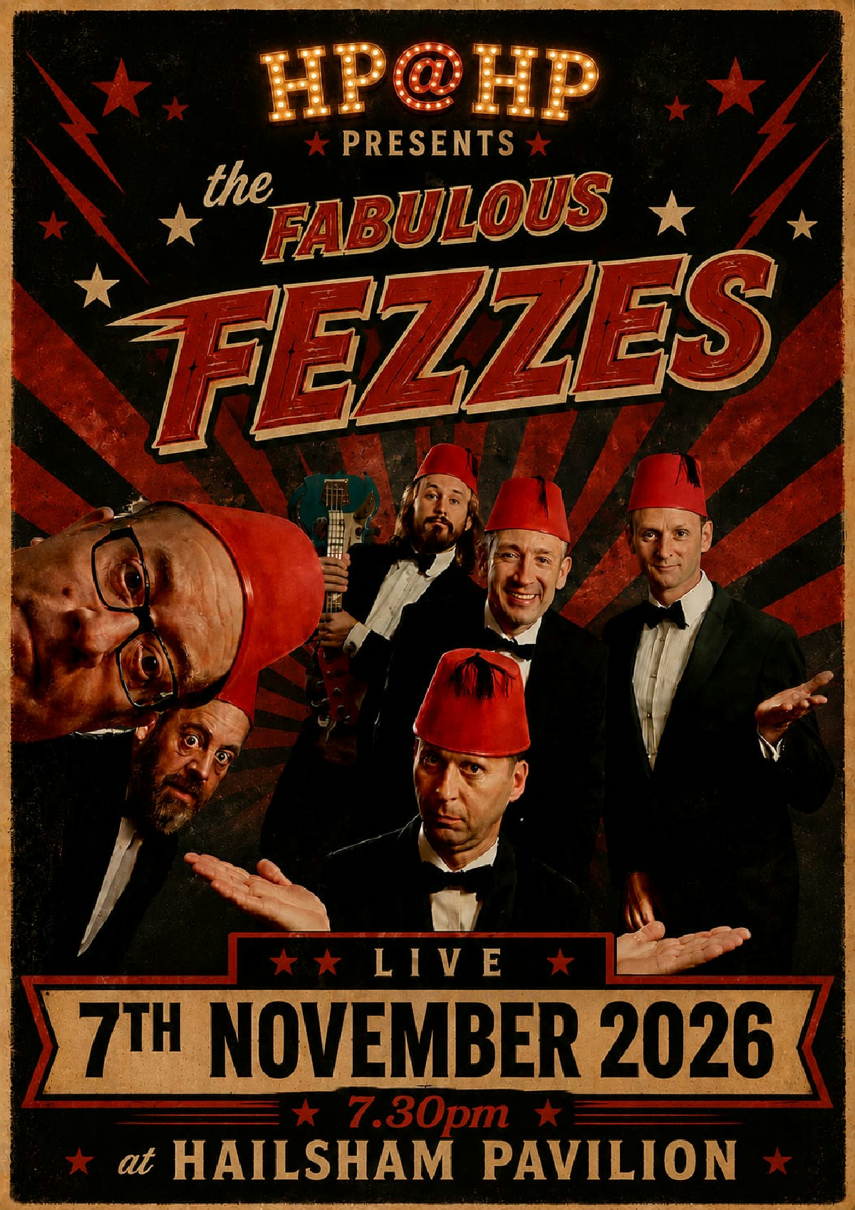 The Fezzes (picture: Hailsham Pavilion)