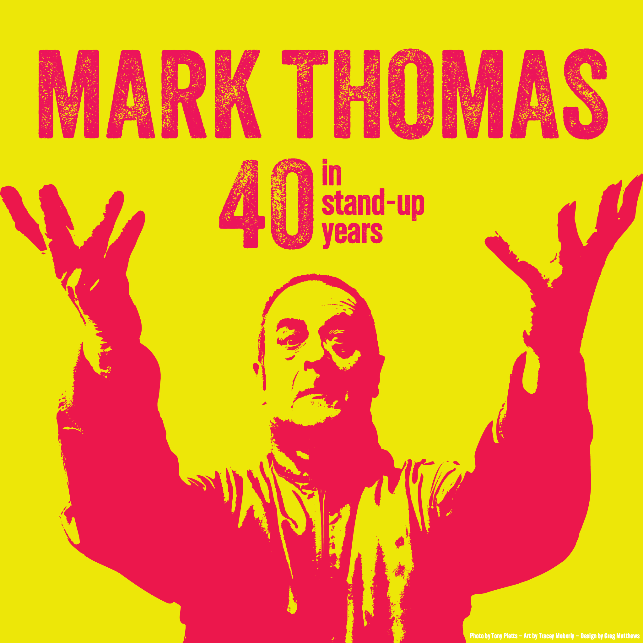 Mark Thomas - 40 in Stand Up Years (picture: The Astor Theatre, Deal)