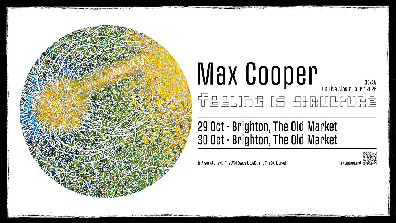 Max Cooper: 3D/AV Live (picture: The Old Market)