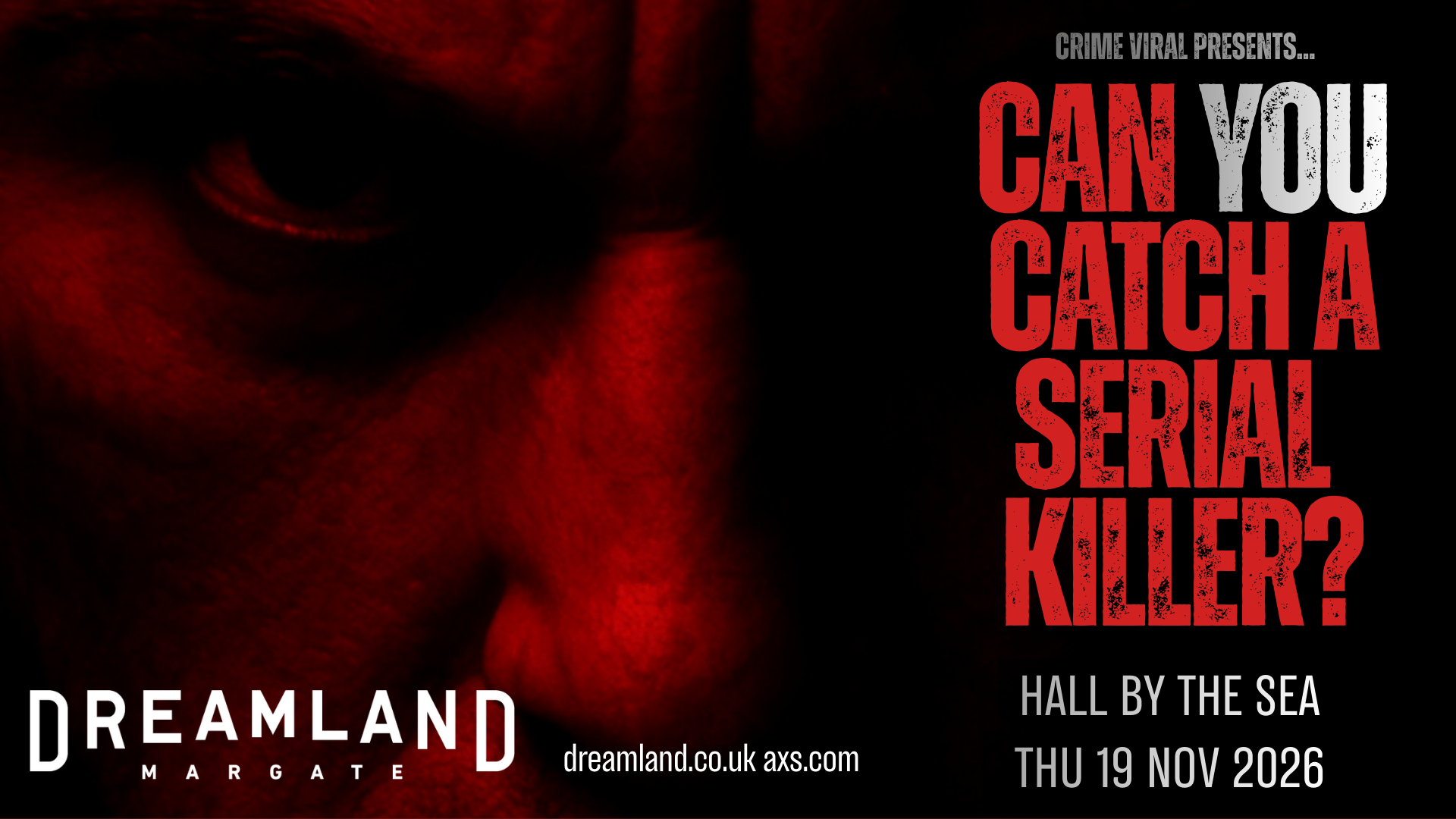 Can You Catch A Serial Killer ? (picture: Dreamland Margate)