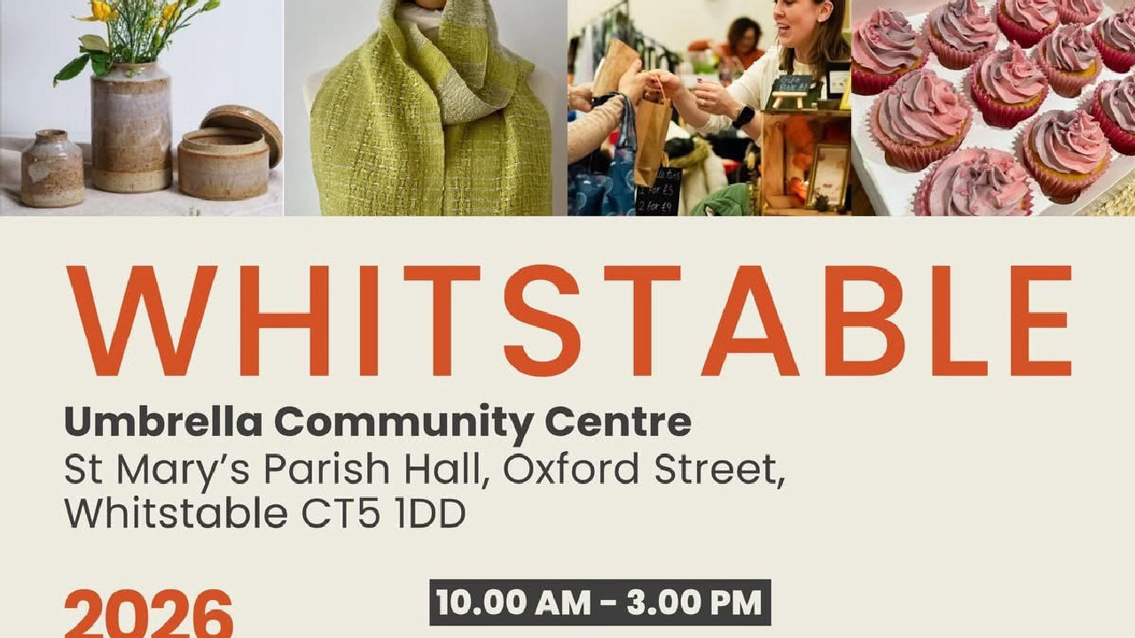 Whitstable Record & CD Fair (picture: Whitstable Umbrella Community Support centre)