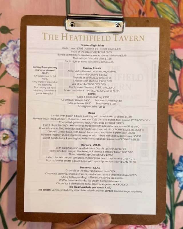 Sunday Roast (picture: The Heathfield Tavern)