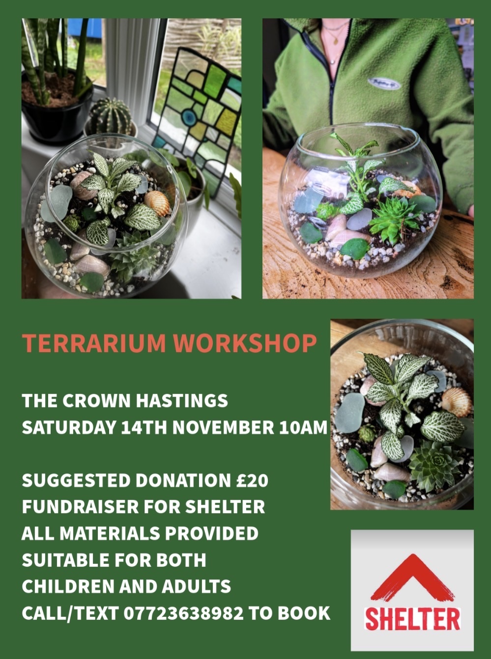 Terrarium Workshop (picture: The Crown)