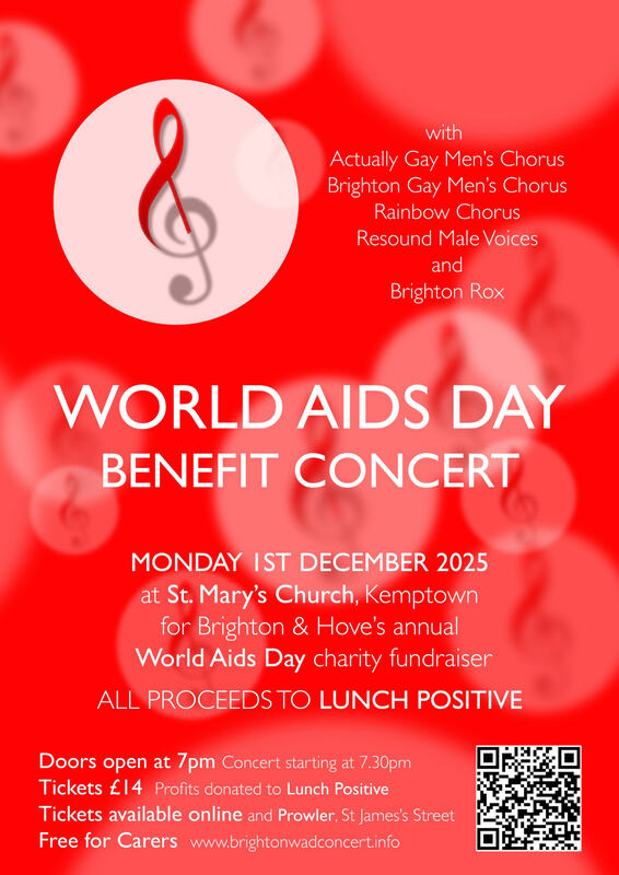 Charity Fundraiser World AIDS Day Benefit Concert (picture: St. Mary's Church Kemp Town Brighton)
