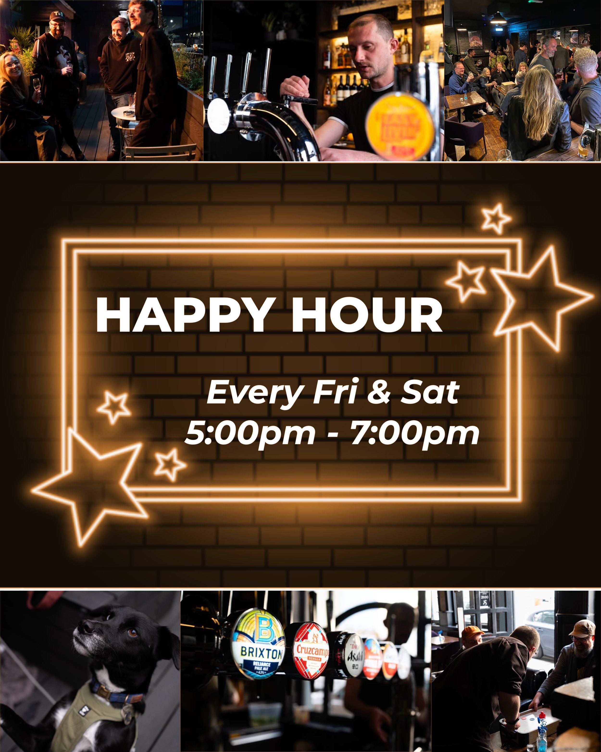 $5 Pints at Stargazer Happy Hour (picture: Stargazer)
