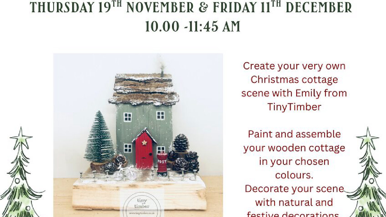 Christmas Cottage Scene Workshop (picture: The Crown)