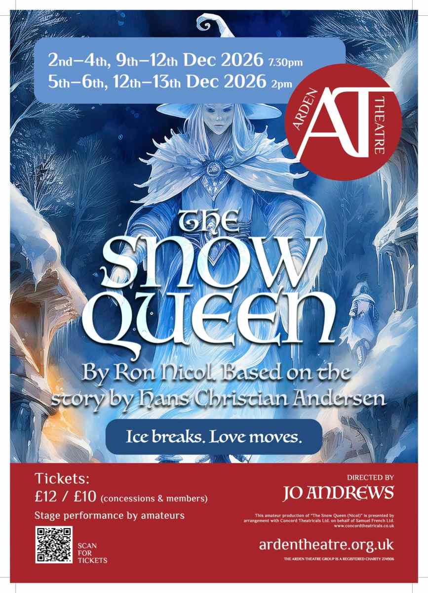The Snow Queen by Ron Nicol (picture: The Arden Theatre)