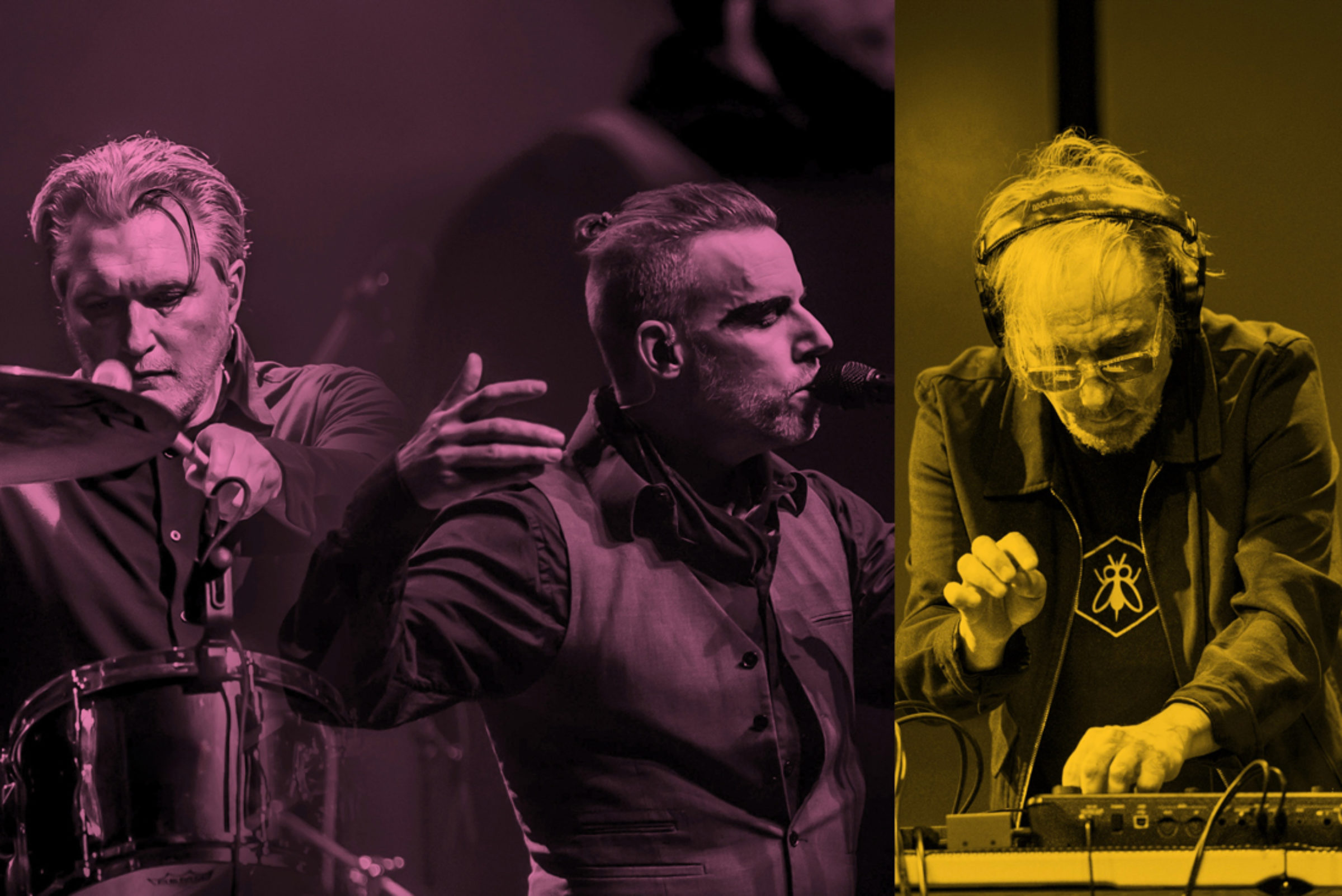 Exit North / Steve Jansen / Richard Barbieri (picture: Attenborough Centre for the Creative Arts)