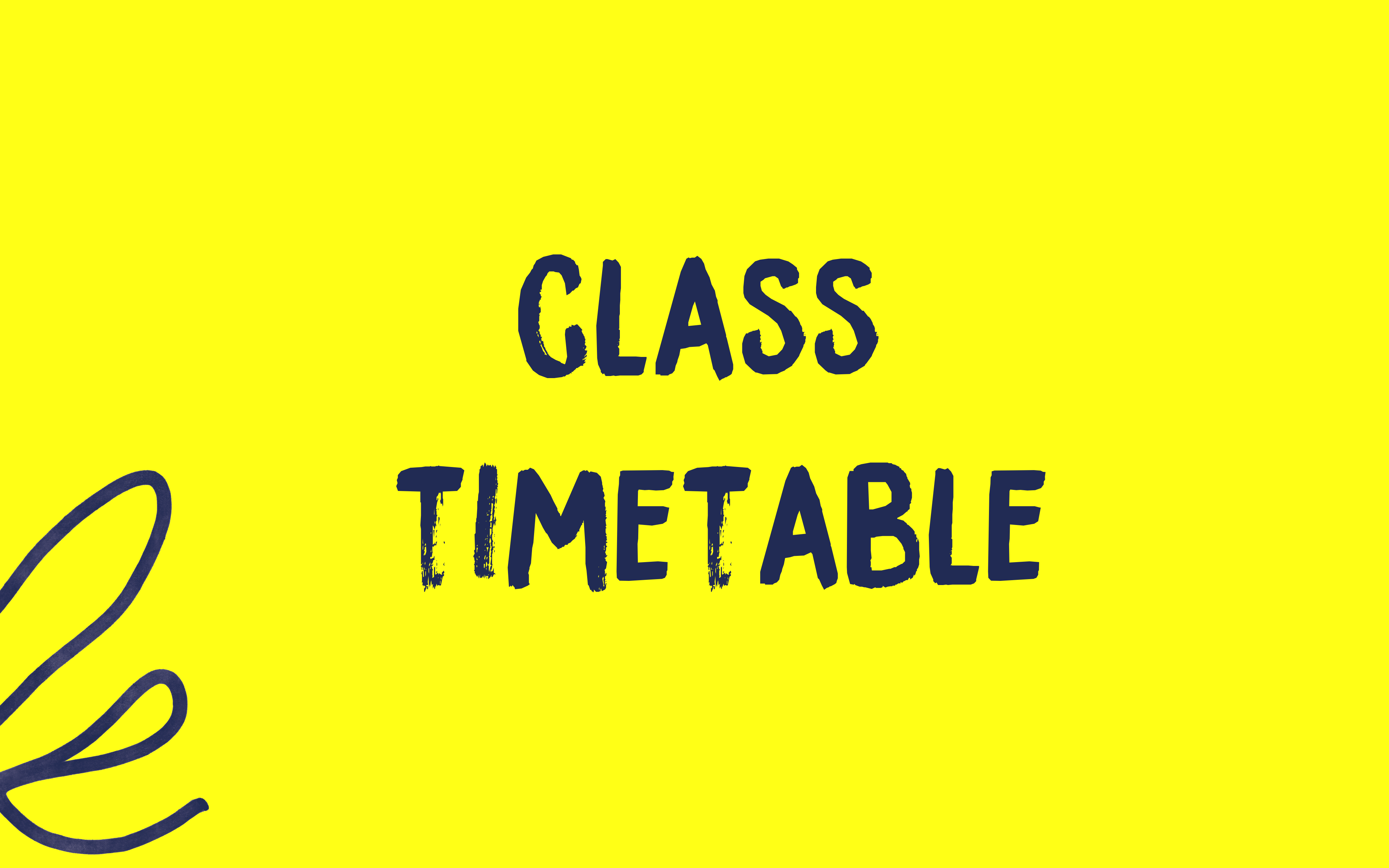 Autumn Class Timetable (picture: South East Dance at The Dance Space)