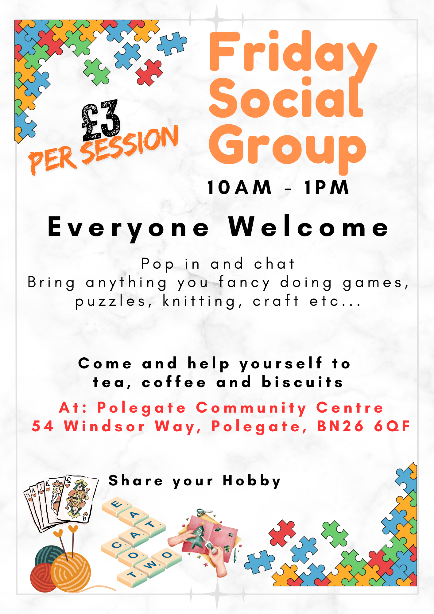 Friday Social Group (picture: Polegate Community Association)