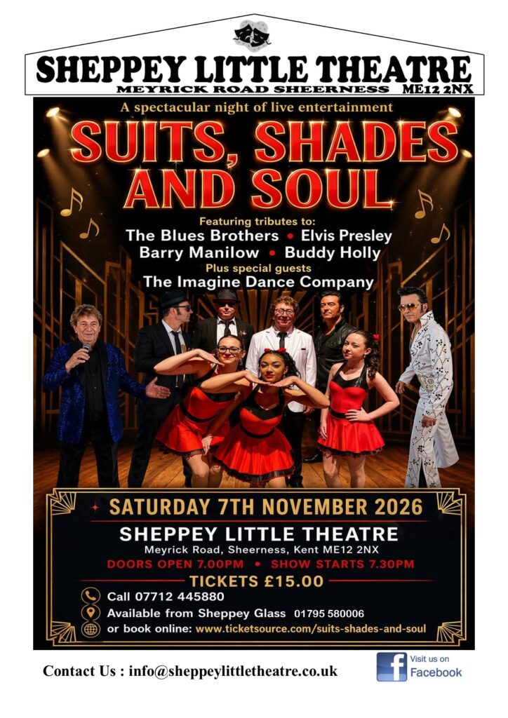 Suits, Shades and Soul (picture: Sheppey Little Theatre)