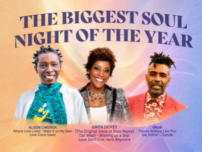 Mi-Soul Radio presents Gwen Dickey the voice of Rose Royce (picture: Assembly Hall Theatre)