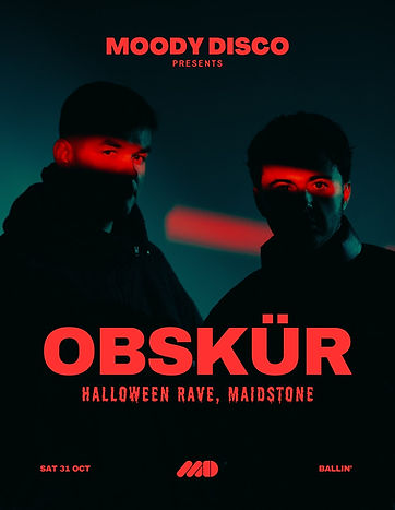 Moody Disco Presents Obskur - Halloween Special (picture: Ballin' Maidstone)