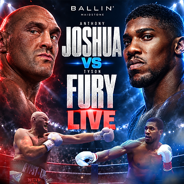 FURY vs JOSHUA - LIVE AT BALLIN' - KENT'S HOME OF LIVE SPORTS (picture: Ballin' Maidstone)