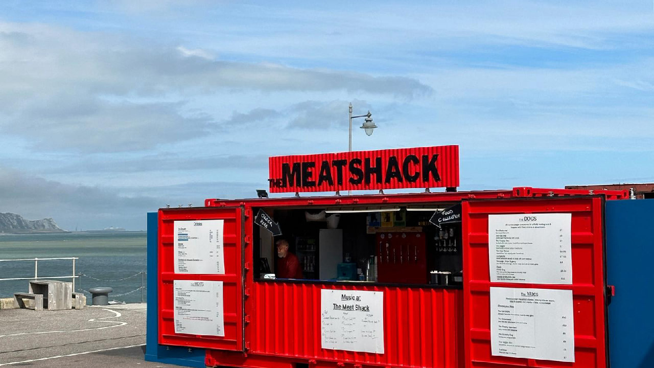 The Meat Shack (picture: Folkestone Harbour Arm)