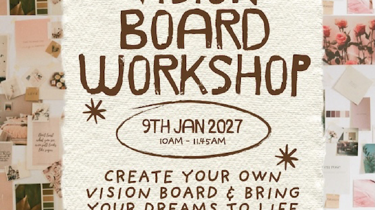 Vision Board Workshop (picture: The Crown)