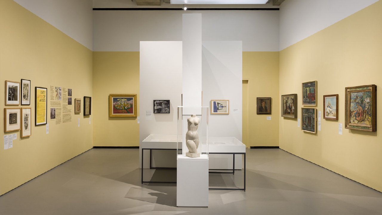 Comrades in Art: Artists Against Fascism (picture: Towner Eastbourne)