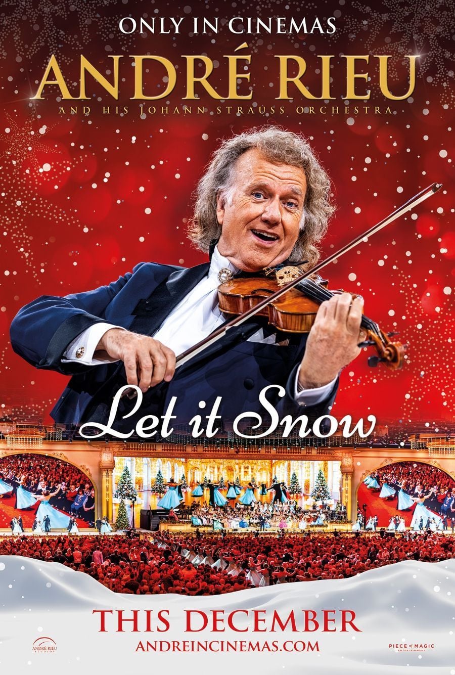 André Rieu's 2026 Christmas Concert: Let It Snow! (picture: Showcase Cinema de Lux Bluewater)